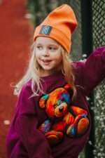 Bluza oversize Rainbow Teddy - Image 3