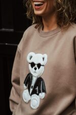 Bluza oversize Jackson Teddy dla mamy i taty - obrazek 4