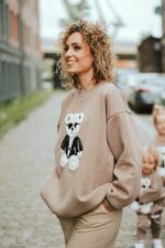 Bluza oversize Jackson Teddy dla mamy i taty