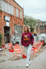 Bluza oversize Rainbow Teddy dla mamy i taty - Image 3