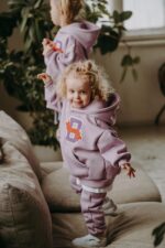 Bluza oversize Lavender - Image 3