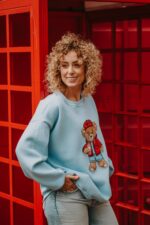 Bluza oversize Rodney Teddy dla mamy i taty dostępna od ręki
