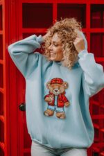 Bluza oversize Rodney Teddy dla mamy i taty dostępna od ręki - Image 4