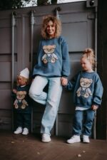 Bluza oversize Andy Teddy dla mamy i taty dostępna od ręki - Image 7