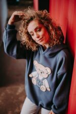 Bluza oversize Andy Teddy dla mamy i taty dostępna od ręki - Image 3
