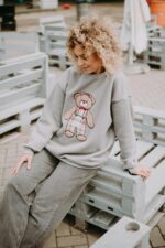 Bluza oversize Arthur Teddy dla mamy i taty dostępna od ręki - Image 8