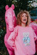 Bluza oversize Emily Teddy dla mamy i taty - obrazek 8