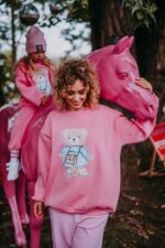 Bluza oversize Emily Teddy dla mamy i taty - obrazek 12