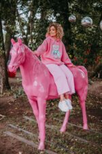 Bluza oversize Emily Teddy dla mamy i taty - obrazek 2