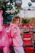 Bluza oversize Emily Teddy dla mamy i taty - obrazek 11