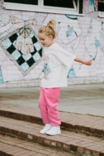 T-shirt oversize Emily Teddy cream - Image 7