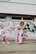 T-shirt oversize Emily Teddy cream dla mamy - obrazek 5