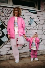 Bluza oversize rozpinana Emily Teddy dla mamy i taty - Image 6