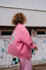 Bluza oversize rozpinana Emily Teddy dla mamy i taty - Image 4