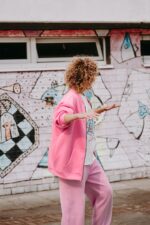 Bluza oversize rozpinana Emily Teddy dla mamy i taty - Image 8