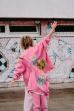 Bluza oversize rozpinana Emily Teddy - Image 10