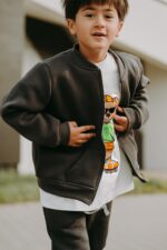 Bluza oversize rozpinana Bart Teddy - obrazek 9