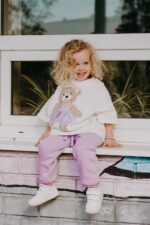 T-shirt oversize Margaret Teddy cream - Image 4