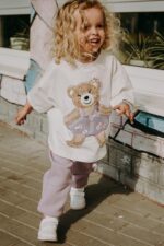T-shirt oversize Margaret Teddy cream