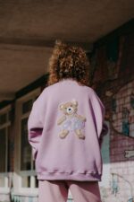 Bluza oversize rozpinana Margaret Teddy dla mamy i taty