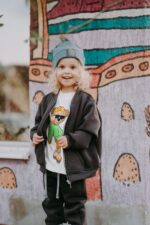 Bluza oversize rozpinana Bart Teddy - obrazek 4