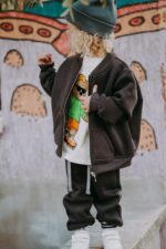 Bluza oversize rozpinana Bart Teddy - obrazek 14