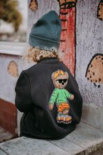 Bluza oversize rozpinana Bart Teddy - obrazek 5