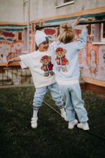 T-shirt oversize Rodney Teddy cream - obrazek 11