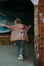 Bluza oversize rozpinana Harry Teddy dla mamy i taty - obrazek 4