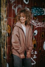 Bluza oversize rozpinana Harry Teddy dla mamy i taty - obrazek 7