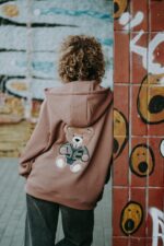 Bluza oversize rozpinana Harry Teddy dla mamy i taty