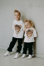 T-shirt oversize Elliott Teddy cream dostępna od ręki