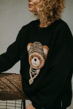 Bluza oversize Elliott Teddy dla mamy i taty - Image 14