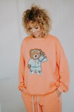 Bluza oversize Funky Teddy dla mamy i taty