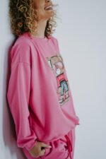 Bluza oversize Rosie Teddy dla mamy i taty - Image 5