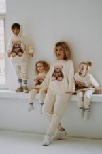 Bluza oversize Biscuit Teddy dla mamy i taty - obrazek 4