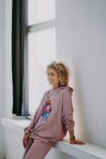 Bluza oversize Mia Teddy dla mamy i taty - Image 3