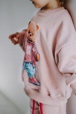 Bluza oversize Mia Teddy dostępna od ręki - Image 2