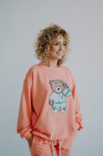 Bluza oversize Funky Teddy dla mamy i taty - Image 4