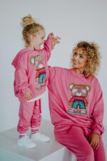 Bluza oversize Rosie Teddy dla mamy i taty - Image 2