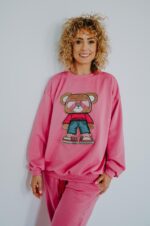 Bluza oversize Rosie Teddy dla mamy i taty - Image 4