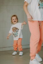 T-shirt oversize Funky Teddy cream - obrazek 8