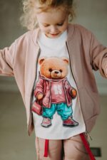 Bluza oversize rozpinana Mia Teddy - Image 8