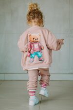 Bluza oversize rozpinana Mia Teddy