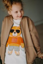 T-shirt oversize Barry Teddy cream - obrazek 7