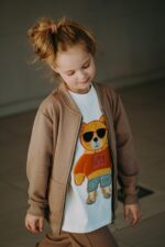 T-shirt oversize Barry Teddy cream - obrazek 8