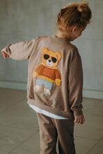T-shirt oversize Barry Teddy cream - obrazek 9