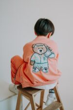 Bluza oversize rozpinana Funky Teddy dostępna od ręki - Image 6