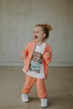 T-shirt oversize Funky Teddy cream - obrazek 10