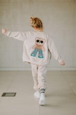 Bluza oversize rozpinana Jackie Teddy